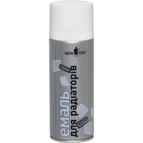 Эмаль аэрозольная для радиаторов New Ton белый 400 мл