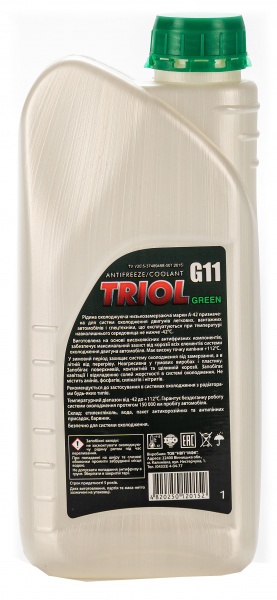 Антифриз MFC TRIOL Professional від -40 до +110 1л зелений 