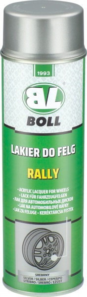 Краска аэрозольная для дисков серебристая BOLL 500 мл