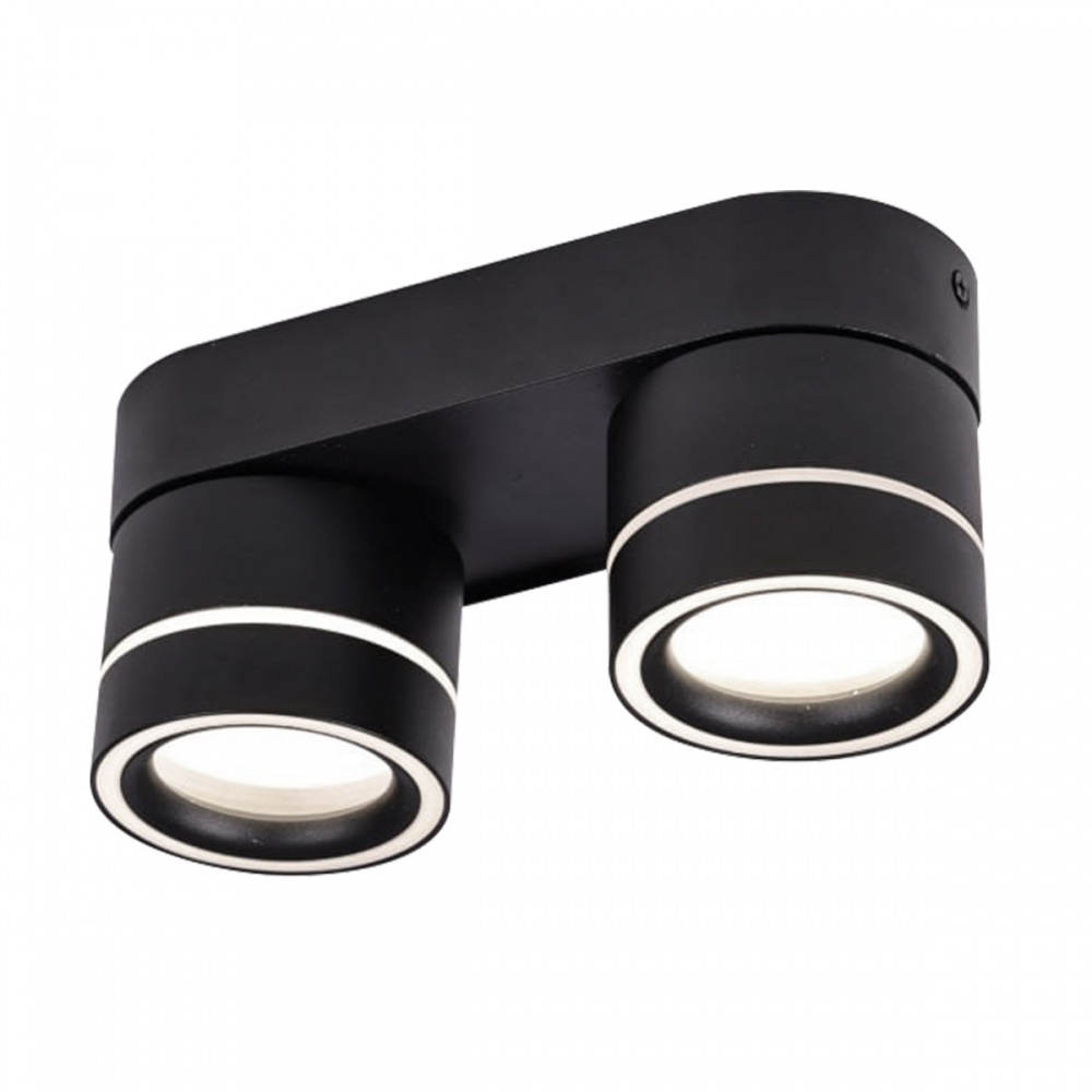 Спот LED CONCEPT SP CAMBER 2xGX53 чорний