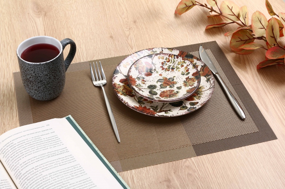 Коврик для сервировки Flamberg Triple 45х30 см коричневый