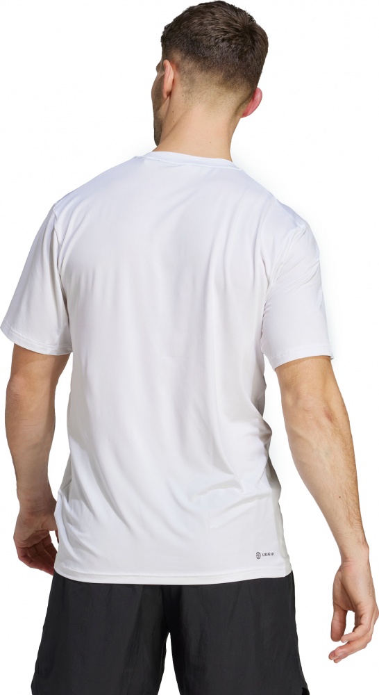 Футболка Adidas TR-ES STRETCH T IJ7020 р.M білий