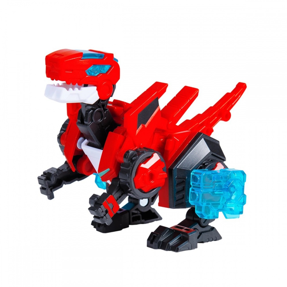 Іграшка-трансформер Alpha Group Динозавр Dinoster - Червоний Раптор-бот EU580840-1