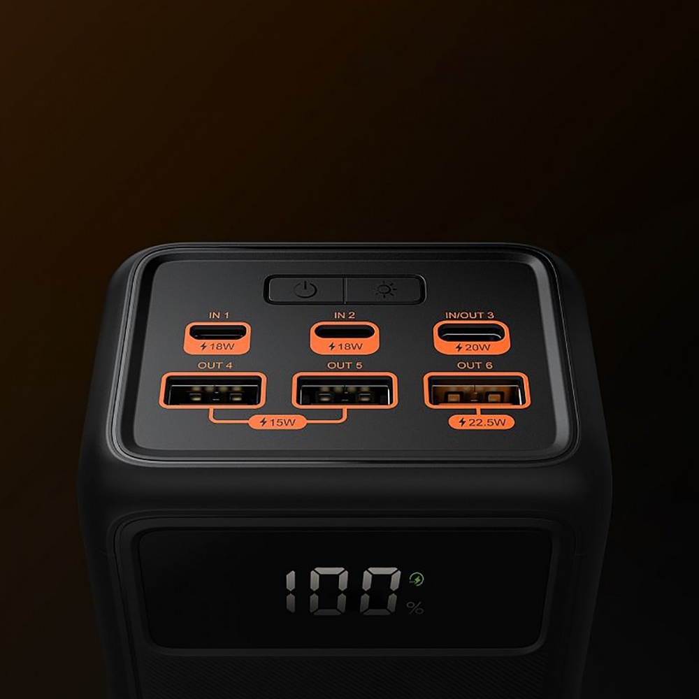 Повербанк VEGER W5001 50000 mAh black (W5001.black)