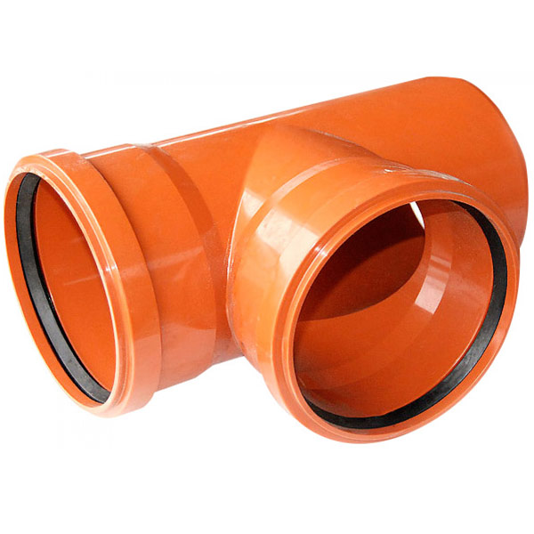 Тройник ПВХ 160x160x87° Ostendorf