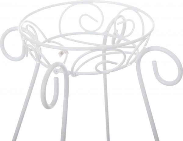 Подставка для цветов Одиночная 450 35 см белый 