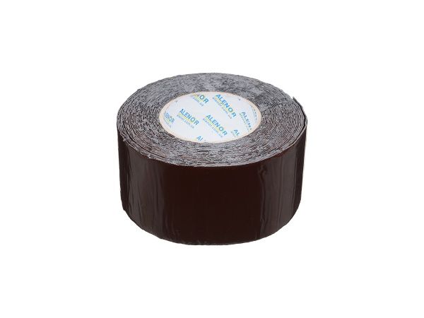 Лента герметизирующая Alenor BF бутиловая 75 мм x 10 м коричневая