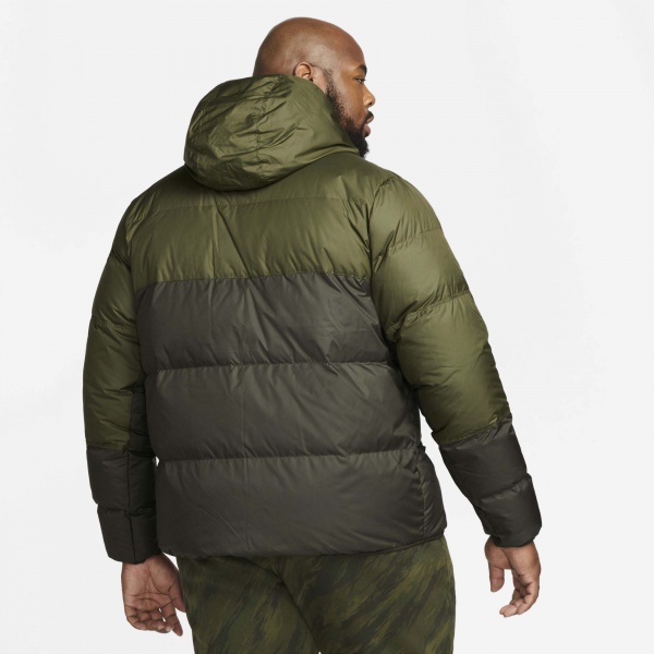 Куртка Nike M NSW SF WINDRUNNER HD JKT DD6795-326 р.M зелений