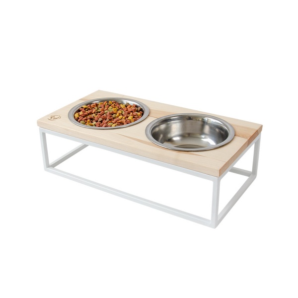 Миска подвійна 10 центів для Джека №4 M 2х800 мл білий