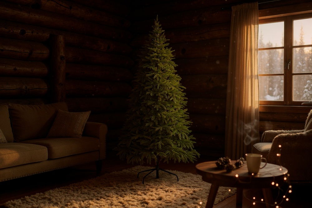 Штучна ялинка Чорногорська 1.8 м 3801 світло-зелений