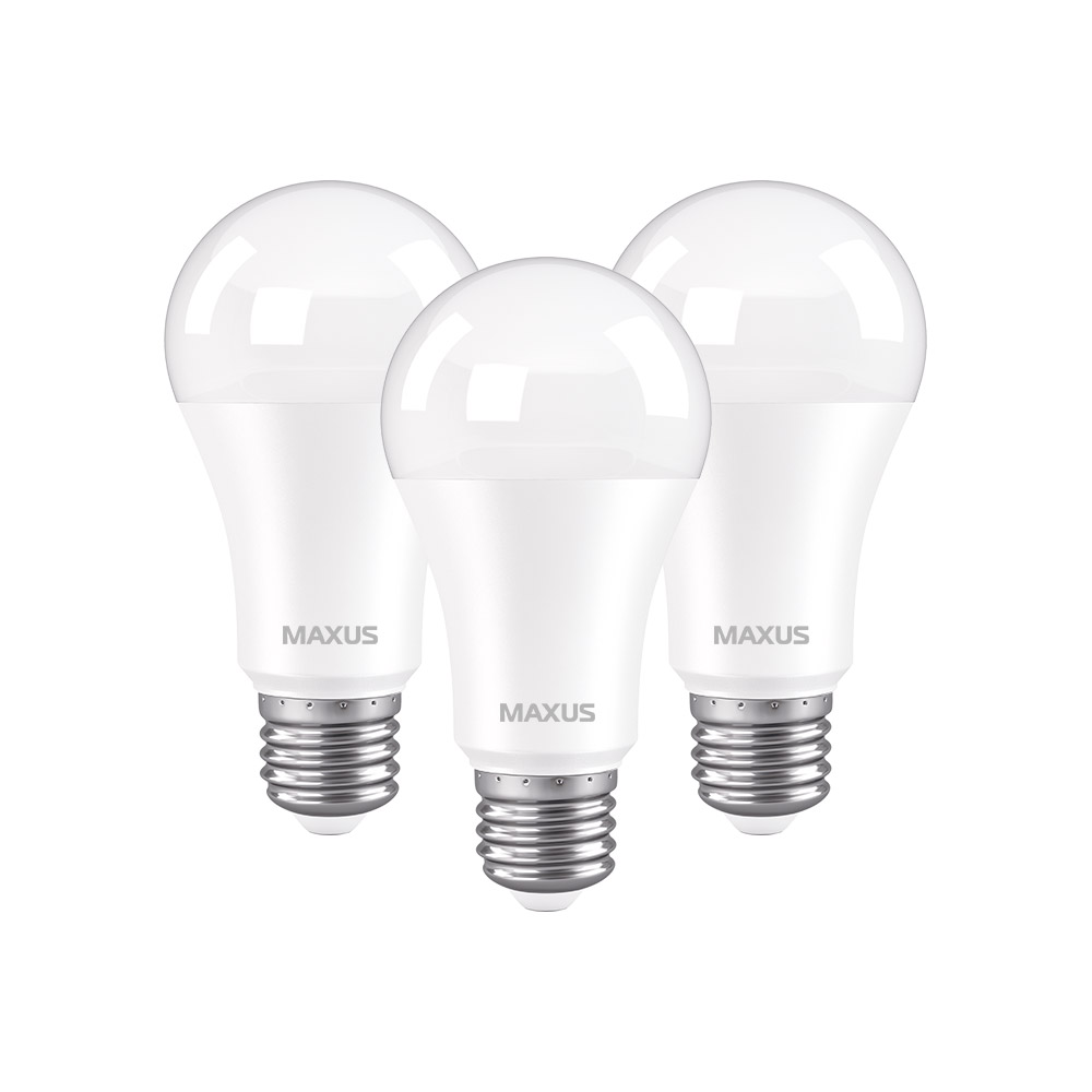 Лампа світлодіодна Maxus 12 Вт A60 матова E27 220 В 4100 К 3-LED-778