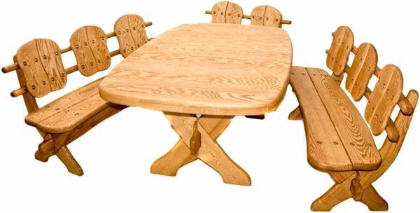 Комплект дерев'яних меблів КД-1 