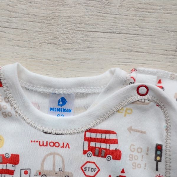 Боди детское Minikin р.56 молочный 205403 