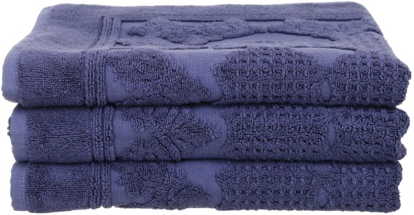 Коврик для ног Marsilya 50x90 см синий Issimo 