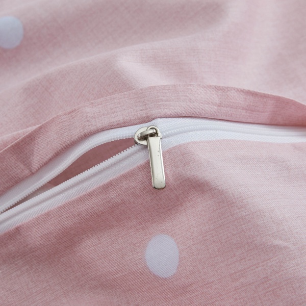 Комплект постельного белья Triangulo 2 бело-розовый La Nuit 