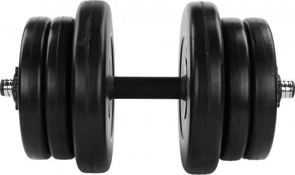 Гантель NEO-SPORT 20 чорний 