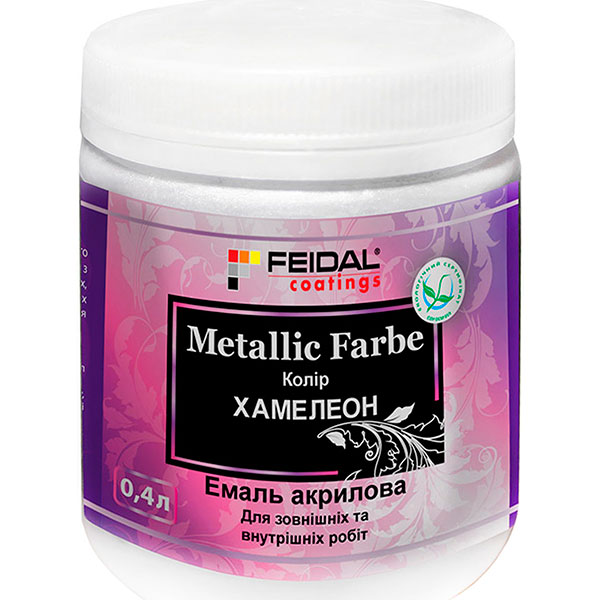 Декоративна фарба Feidal Metallic Farbe хамелеон 0,4 л