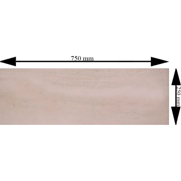 Плитка Allore Group Travertine Ivori W M 25x75 NR Satin 1 