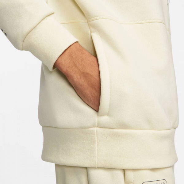 Джемпер Nike M NSW AIR BB PO HD DM5202-113 р. M бежевий