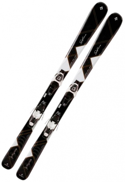 Лижі гірські TECNOPRO Safine Prystine 152 см чорний 270559