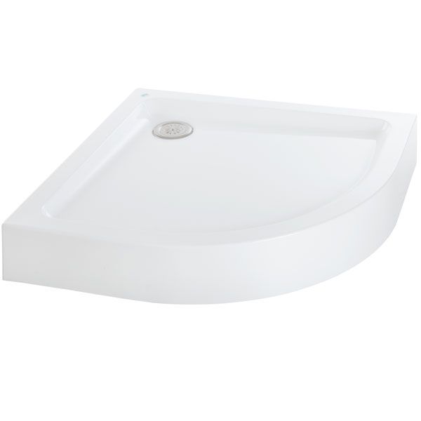 Поддон акриловый ScandiSPA Smart 90x90 с сифоном