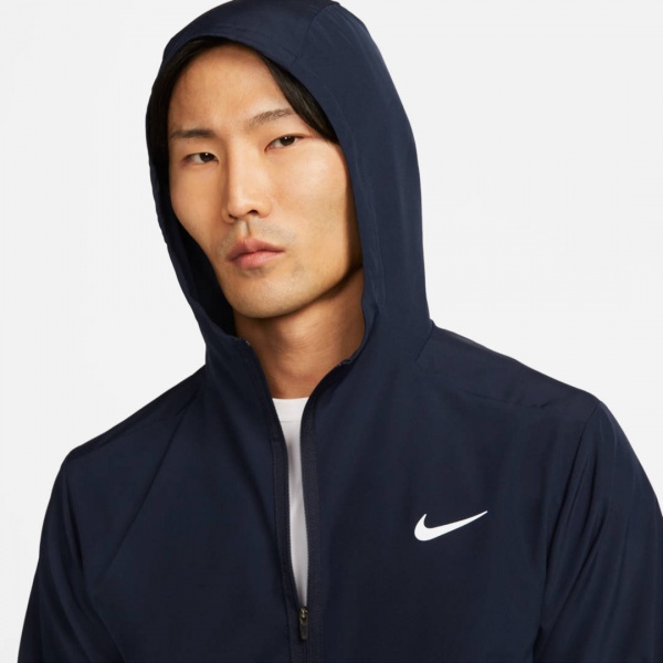Джемпер Nike M NK DF FORM HD JKT FB7482-451 р.L синій