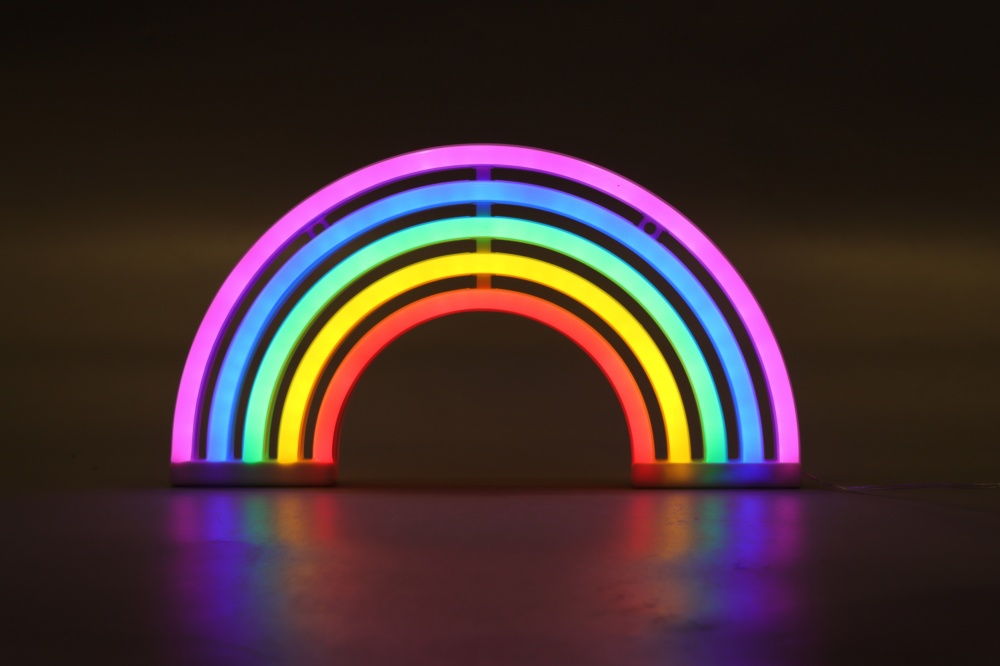 Настольная лампа Sensio Neon Rainbow 1 Вт зеленый 91808-CH