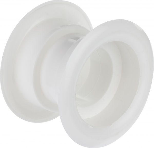 Решітка ЗМ265 WC пластик білий 