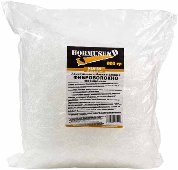 Фибра полипропиленовая Hormusend HLV-54 40 мм 0,6 кг