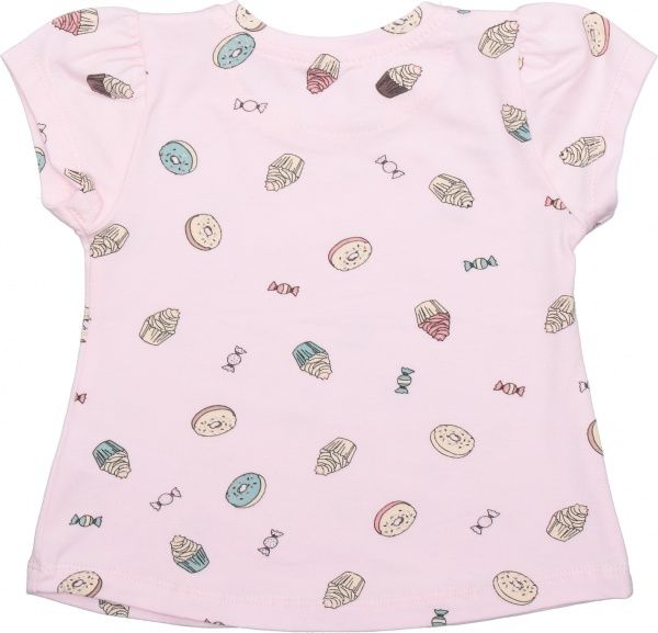 Футболка для дівчаток Фламінго р.74 рожевий 103-420 