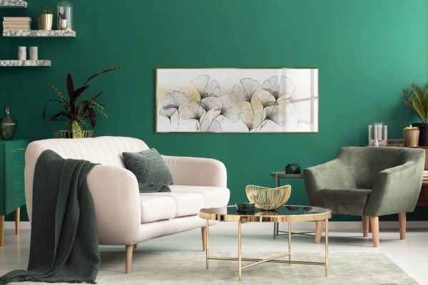 Картина Гинкго 125x50 см Styler GL-12909 