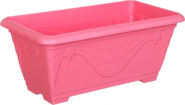 Набор Алеана Ящик балконный Петуния 2 шт. прямоугольный 15л (11506) розовый 