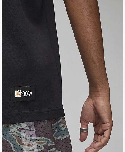 Футболка Jordan M J UNDFTD TEE DX4304-010 р.M чорний