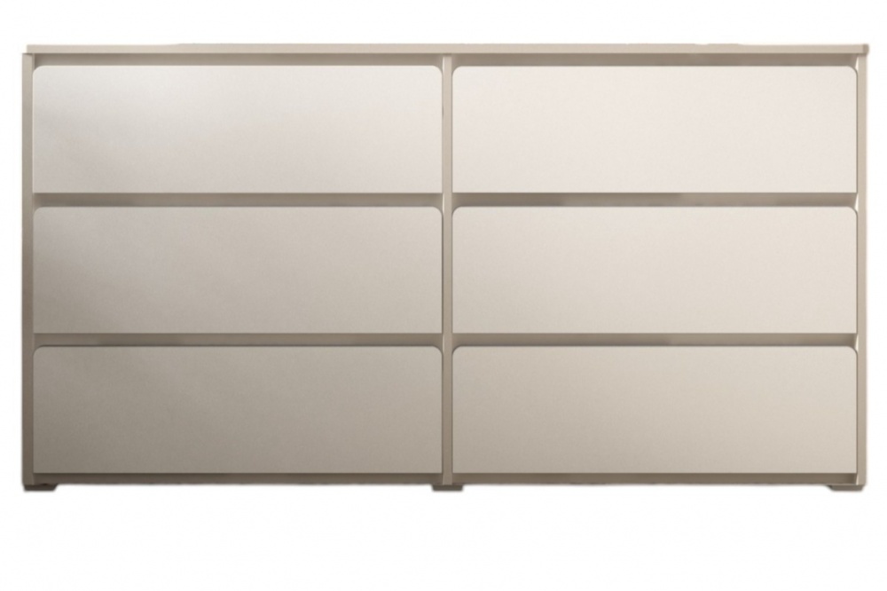 Комод підлоговий Lion Арт-3 1600x800x430 мм кашемір/кашемір/німфея альба