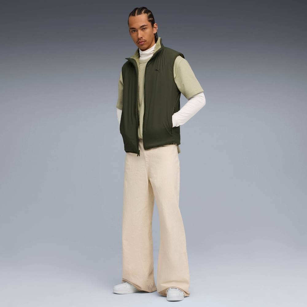 Жилет Puma Reversible Hybrid Sherpa Vest 68837282 р.XL хакі