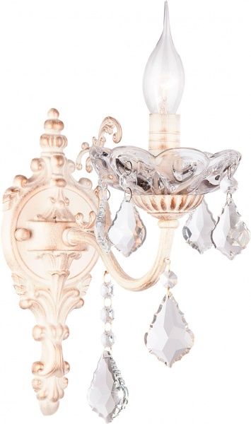 Бра Strotskis Chelina 1x40 Вт E14 біло-золотистий 10005/1 