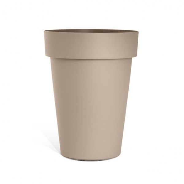 Горщик пластиковий Мелроуз 40x50x40 см круглий 40л мокко 