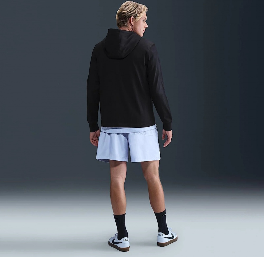 Джемпер Nike M NK CLUB KNIT PO HOODIE HV1151-010 р.S чорний