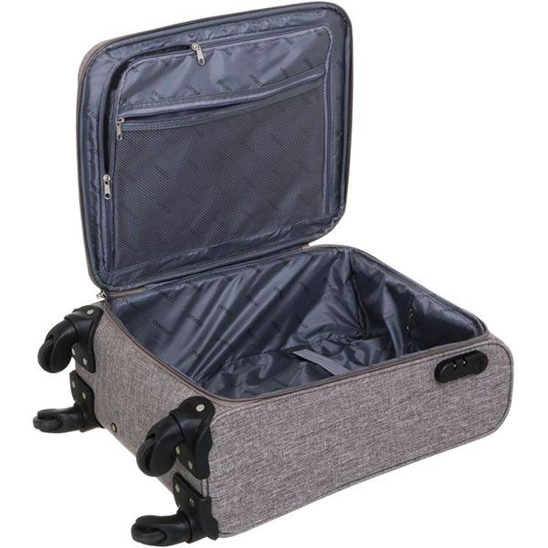 Чемодан Indigo серый TD18154 50x36x23 см
