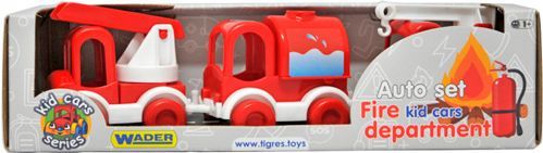 Игровой набор Wader Kid Cars Пожарный 39547