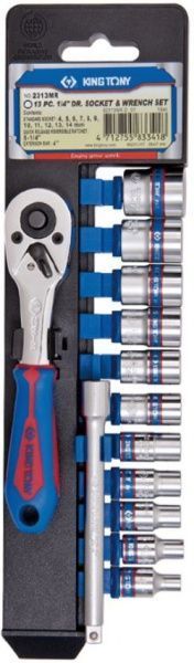 Набор головок KING TONY 13 шт. 2313MR