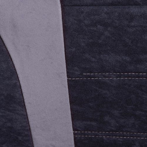 Комплект чехлов на сиденья Vitol VSC-38260V-11 BK/GY (10) черный с серым