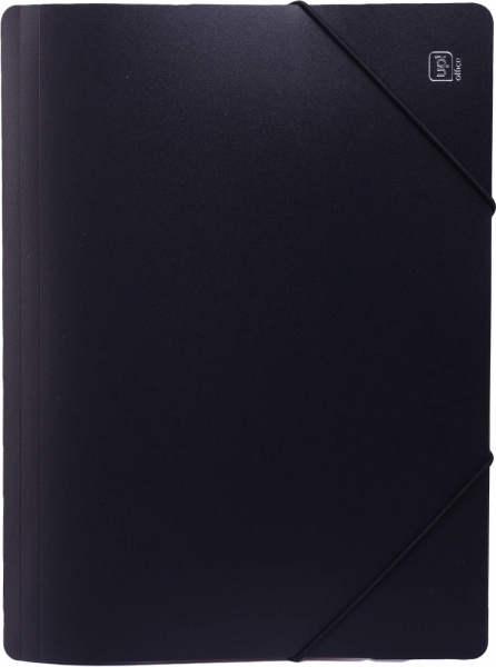 Папка на резинке А4 черный UP! (Underprice)