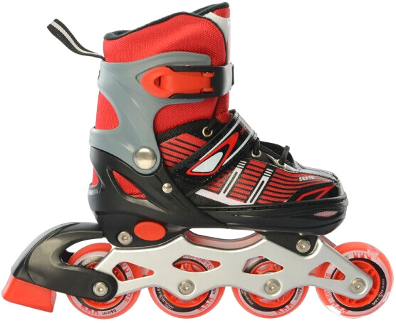 Роликові ковзани World Top Development розсувні A 4139-M-R р. 35-38 червоний