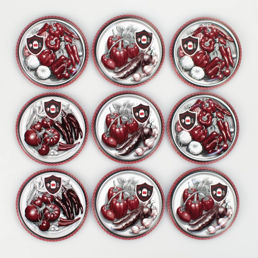 Набор крышек для консервирования автоклавные СКО I-82 20 штук