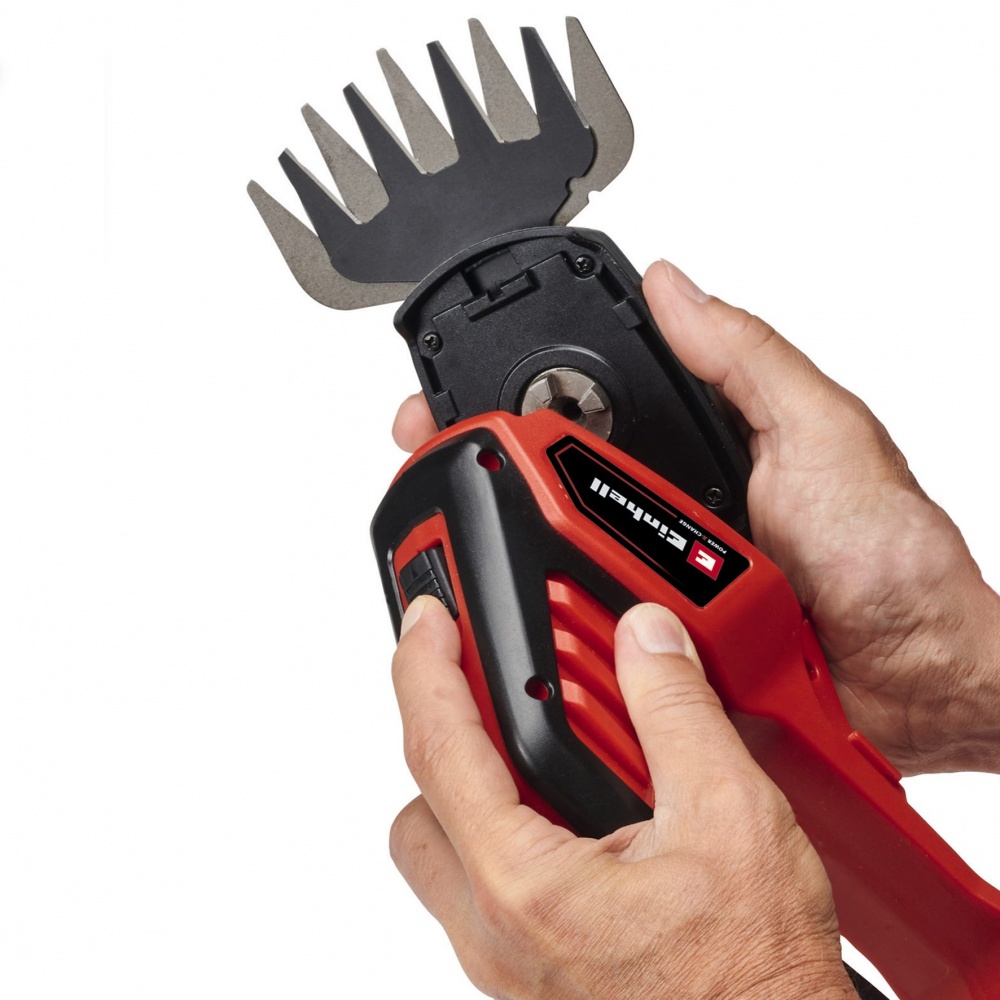 Ножницы для травы и кустов Einhell GE-CG 18/100 Li + 18V 2.5 Ah PXC Starter Kit 3410313 + 4512097