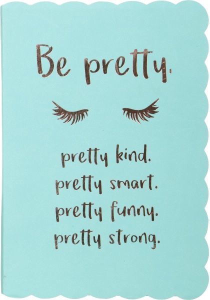 Книга для нотаток Be pretty А5 (берюзова)