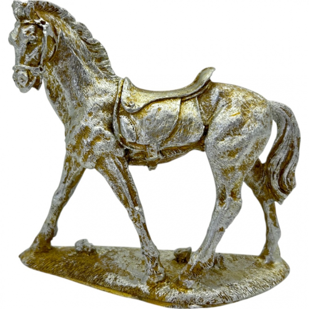 Декоративная фигура Zhongyang Economic лошадь на подиуме 10 см ZY25189