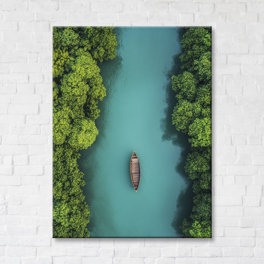 Картина на полотні Амазонка 2 75x100 см Brushme FNK0122026