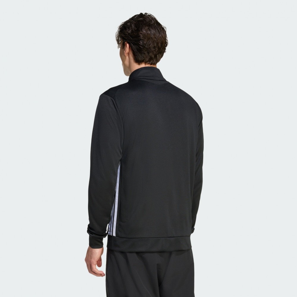 Джемпер Adidas WE ALLSET 3S TT BLACK/WHITE KA3481 р.XL чорний